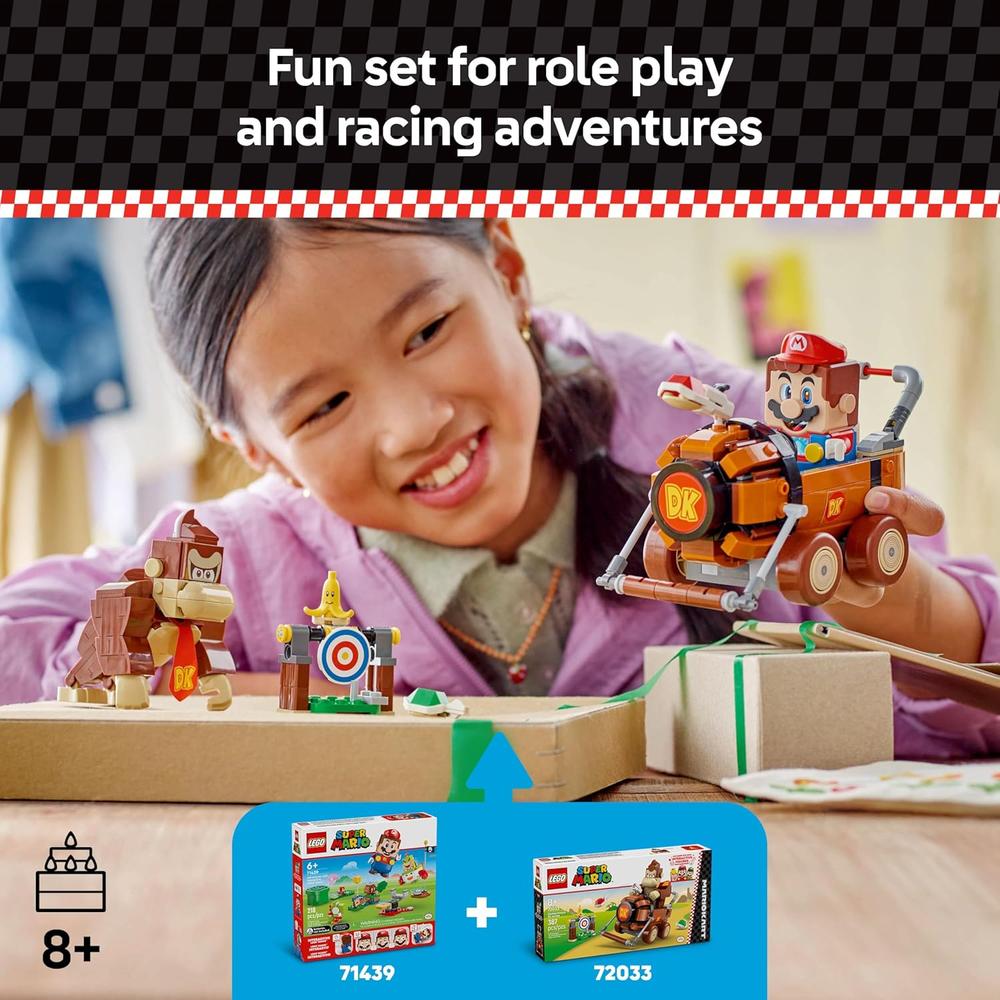 LEGO SUPER MARIO MARIO KART DONKEY KONG Y DK JUMBO, SET COLECCIONABLE - 2