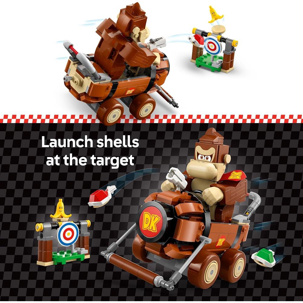 LEGO SUPER MARIO MARIO KART DONKEY KONG Y DK JUMBO, SET COLECCIONABLE - 5