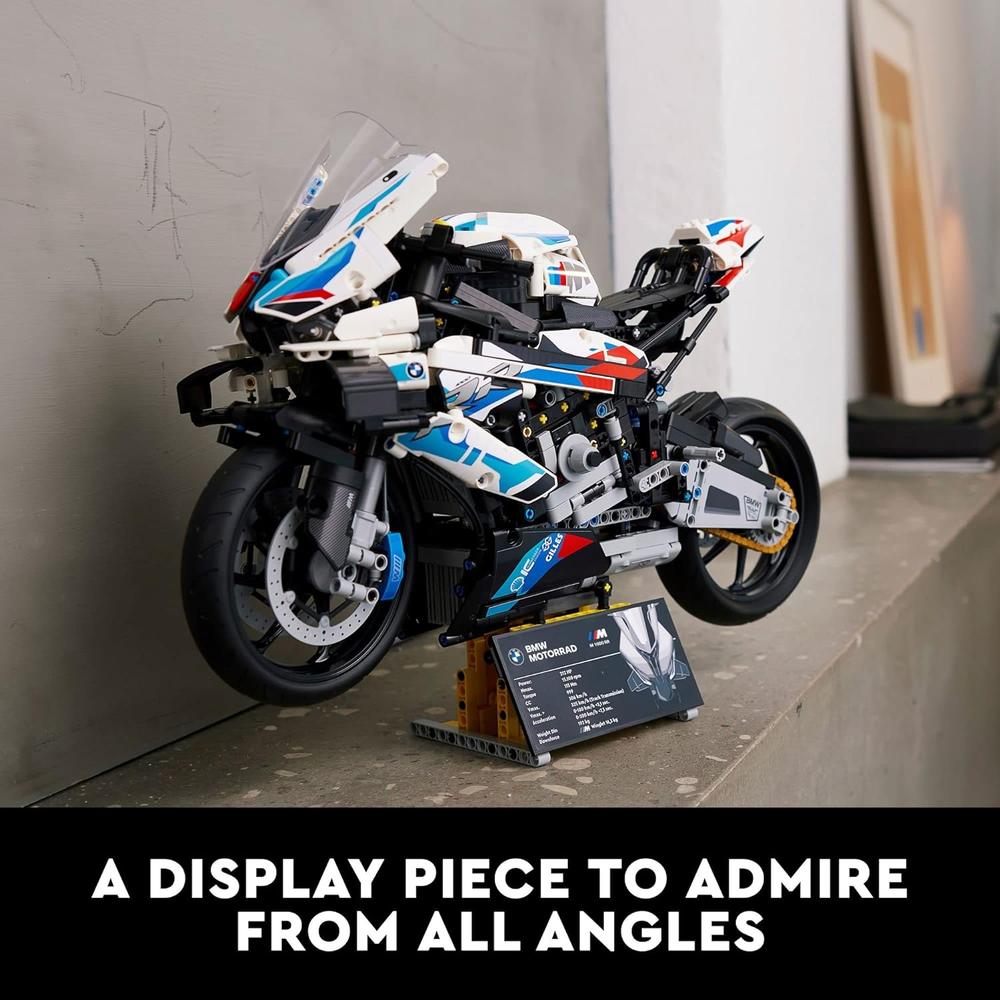 LEGO TECHNIC BMW M 1000 RR MOTOCICLETA MODELO DETALLADO PARA ADULTOS - 5