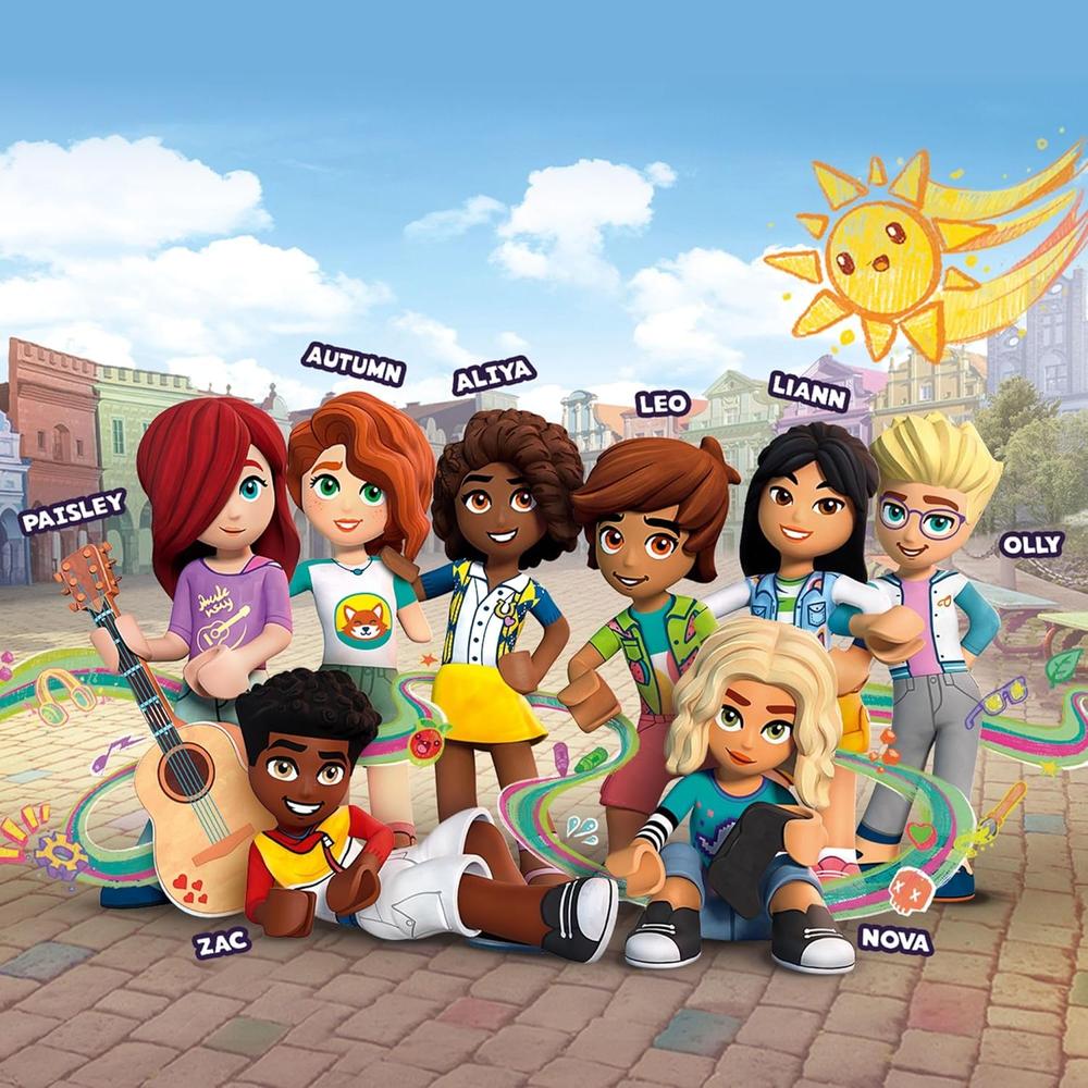 LEGO FRIENDS HEARTLAKE INTERNATIONAL SCHOOL SET CON 5 MINIMUÑECAS Y ACCESORIOS - 6