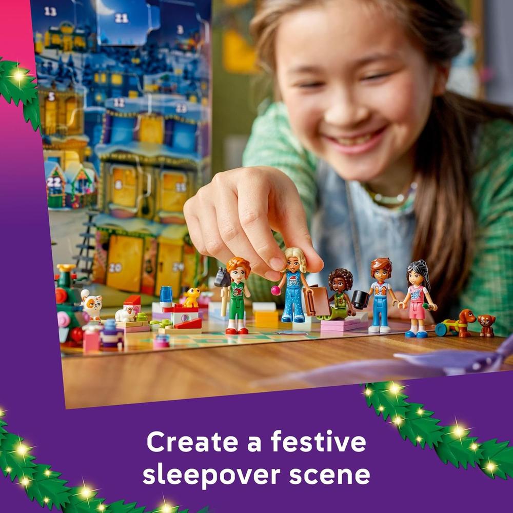 CALENDARIO DE ADVIENTO LEGO FRIENDS 2025, 24 SORPRESAS CON MINIMUÑECAS Y MASCOTAS - 3