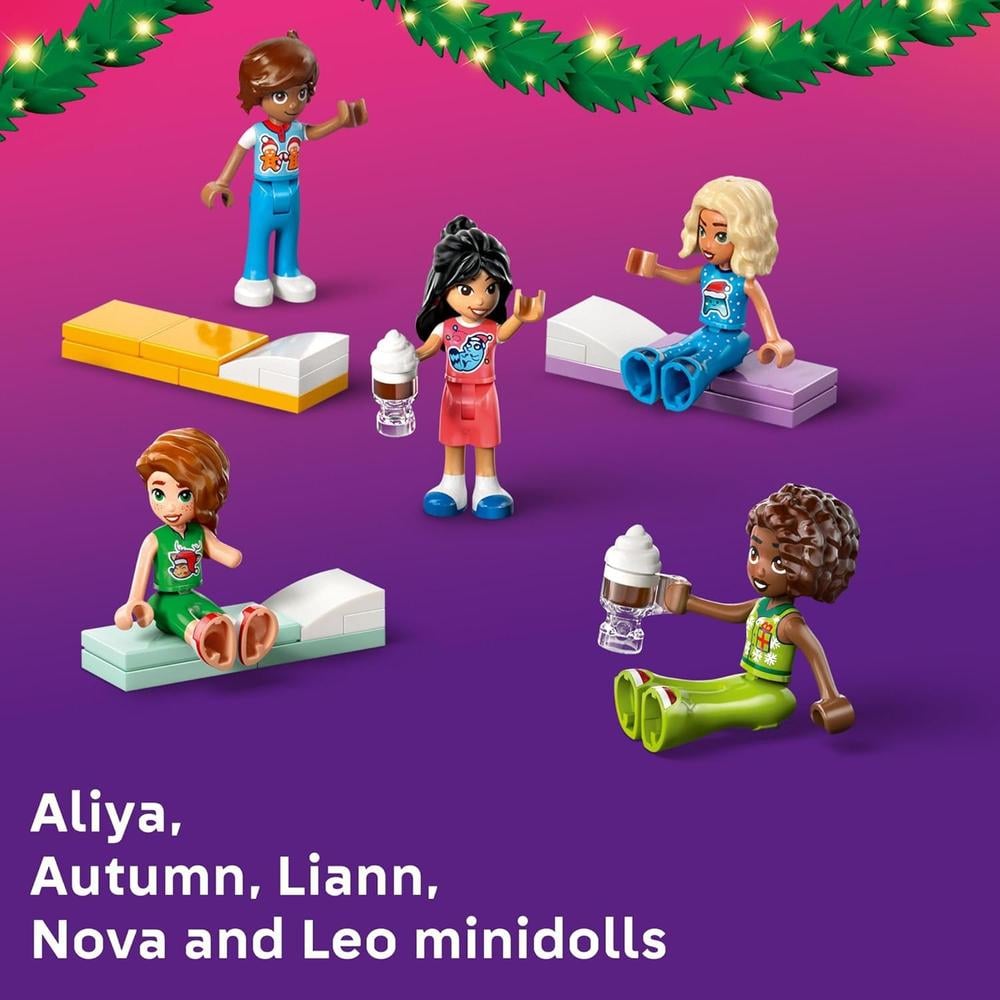 CALENDARIO DE ADVIENTO LEGO FRIENDS 2025, 24 SORPRESAS CON MINIMUÑECAS Y MASCOTAS - 4