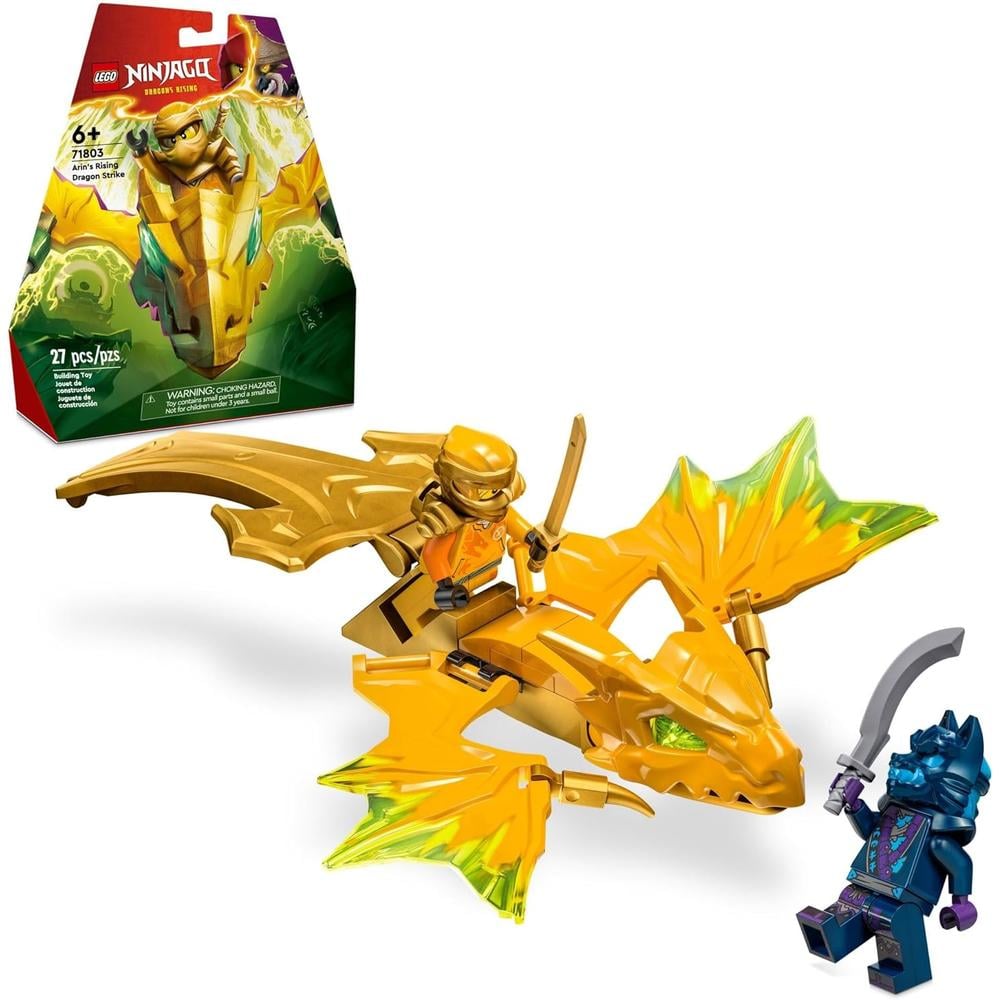 LEGO NINJAGO ATAQUE DEL DRAGÓN ASCENDENTE DE ARIN CON FIGURA DE ACCIÓN - 1