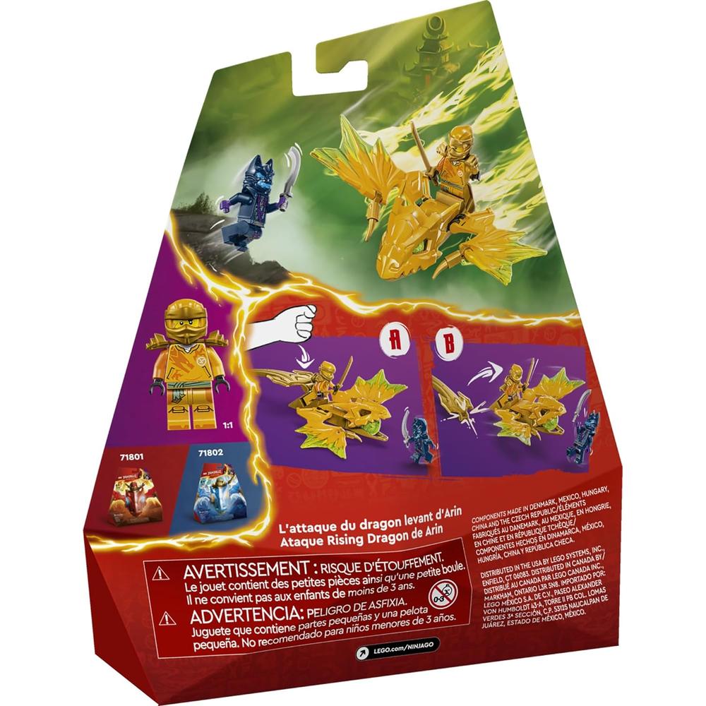 LEGO NINJAGO ATAQUE DEL DRAGÓN ASCENDENTE DE ARIN CON FIGURA DE ACCIÓN - 6