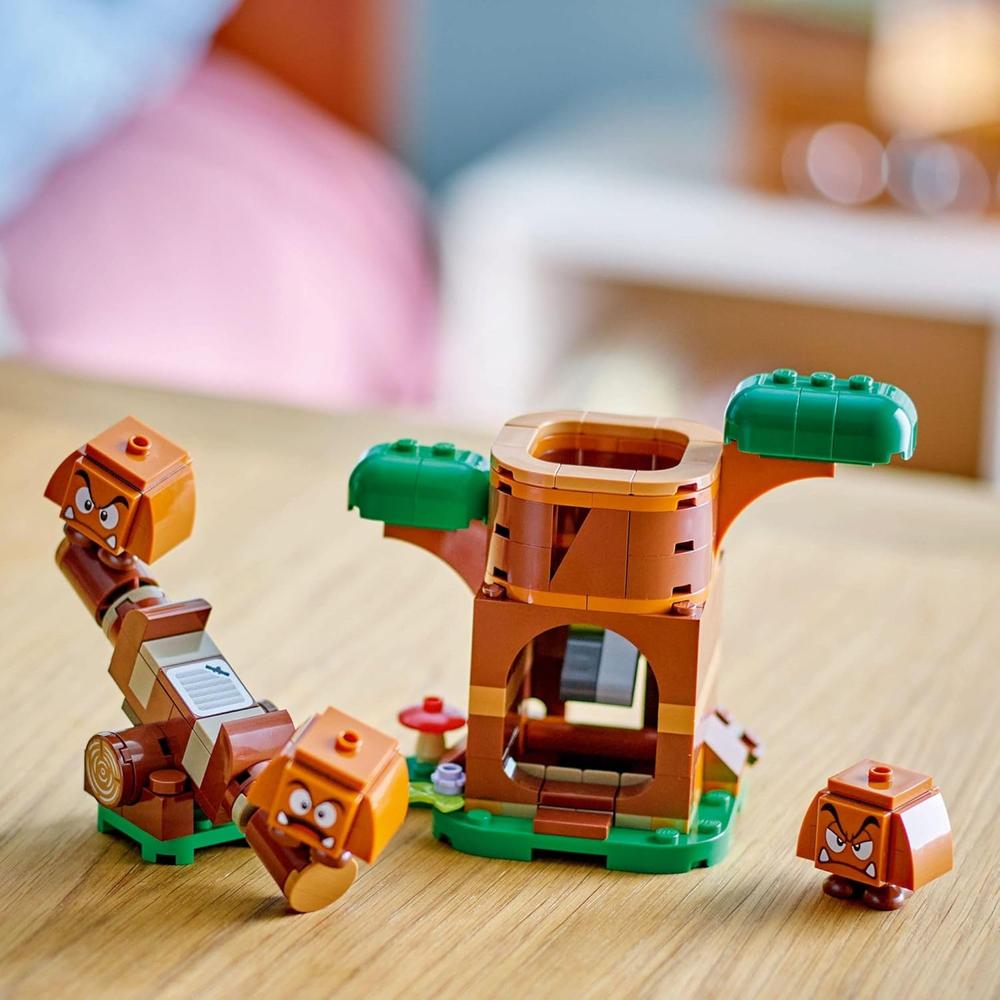 LEGO SUPER MARIO PARQUE INFANTIL DE LOS GOOMBAS, SET DE JUEGO CON 3 FIGURAS - 4