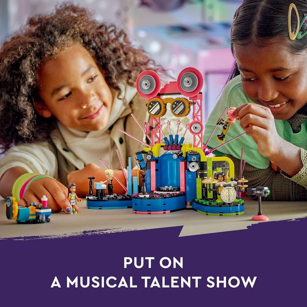 LEGO FRIENDS HEARTLAKE CITY CONCURSO DE TALENTOS MUSICALES CON 4 MINIMUÑECAS - 2