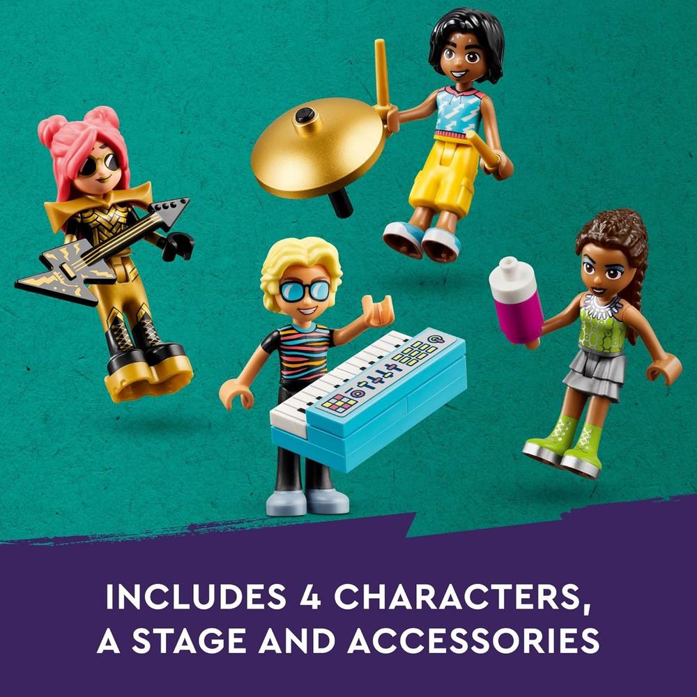 LEGO FRIENDS HEARTLAKE CITY CONCURSO DE TALENTOS MUSICALES CON 4 MINIMUÑECAS - 4