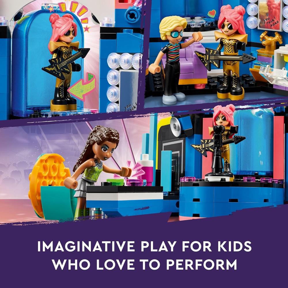LEGO FRIENDS HEARTLAKE CITY CONCURSO DE TALENTOS MUSICALES CON 4 MINIMUÑECAS - 5