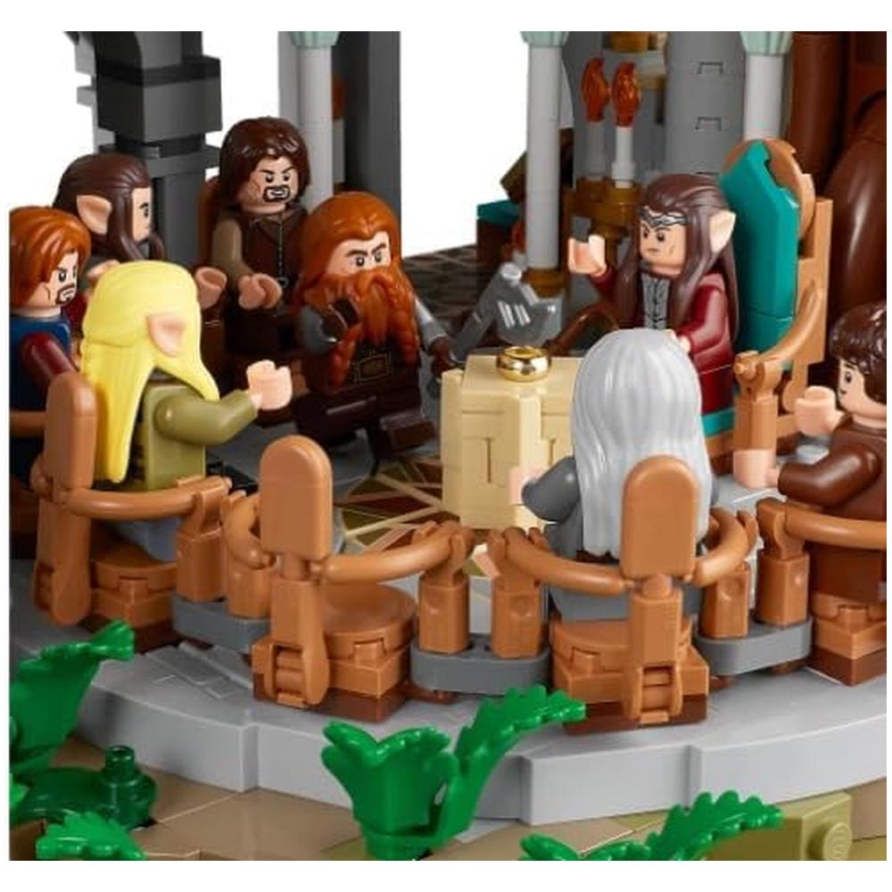 LEGO ICONS EL SEÑOR DE LOS ANILLOS RIVENDELL SET DE CONSTRUCCIÓN PARA ADULTOS - 2