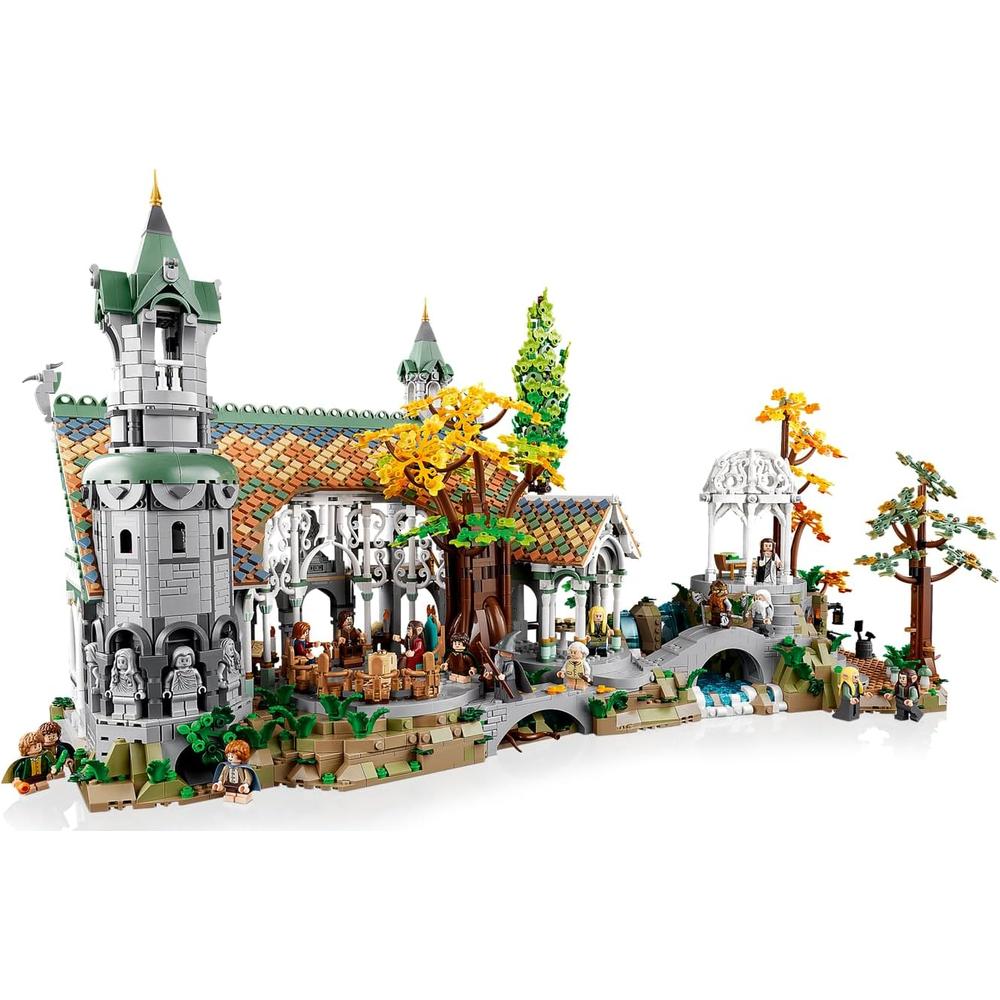 LEGO ICONS EL SEÑOR DE LOS ANILLOS RIVENDELL SET DE CONSTRUCCIÓN PARA ADULTOS - 4