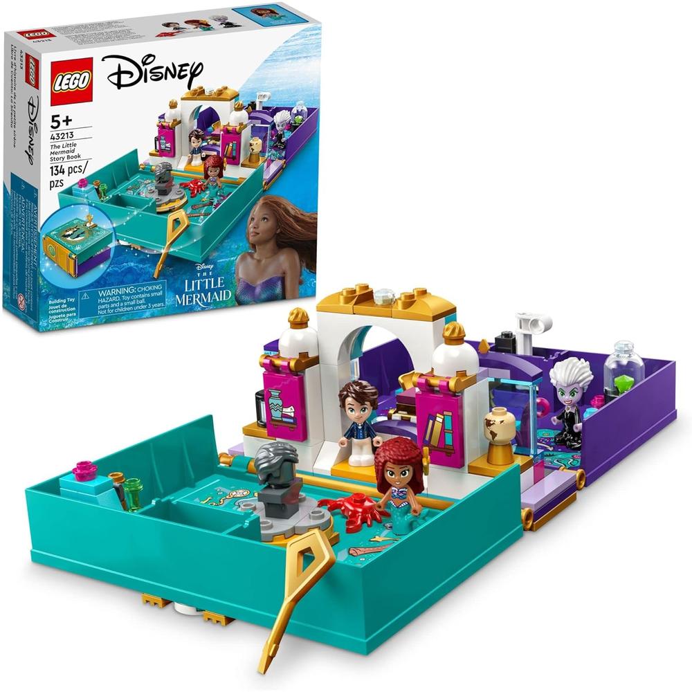 LEGO DISNEY LA SIRENITA LIBRO DE CUENTOS SET DE JUEGO INFANTIL CON MUÑECAS - 1