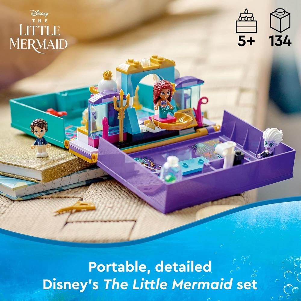LEGO DISNEY LA SIRENITA LIBRO DE CUENTOS SET DE JUEGO INFANTIL CON MUÑECAS - 2