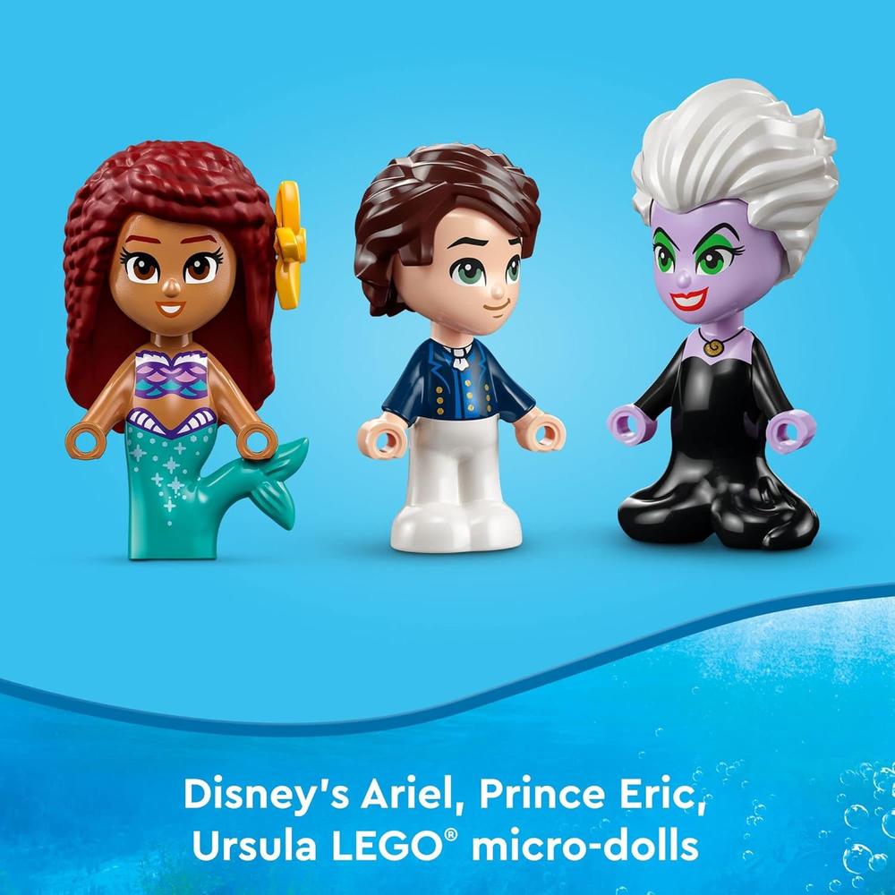 LEGO DISNEY LA SIRENITA LIBRO DE CUENTOS SET DE JUEGO INFANTIL CON MUÑECAS - 6