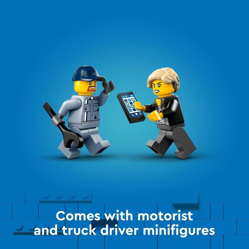 CAMIÓN GRÚA Y TALLER DE REPARACIÓN DE COCHES DEPORTIVOS LEGO CITY - 6