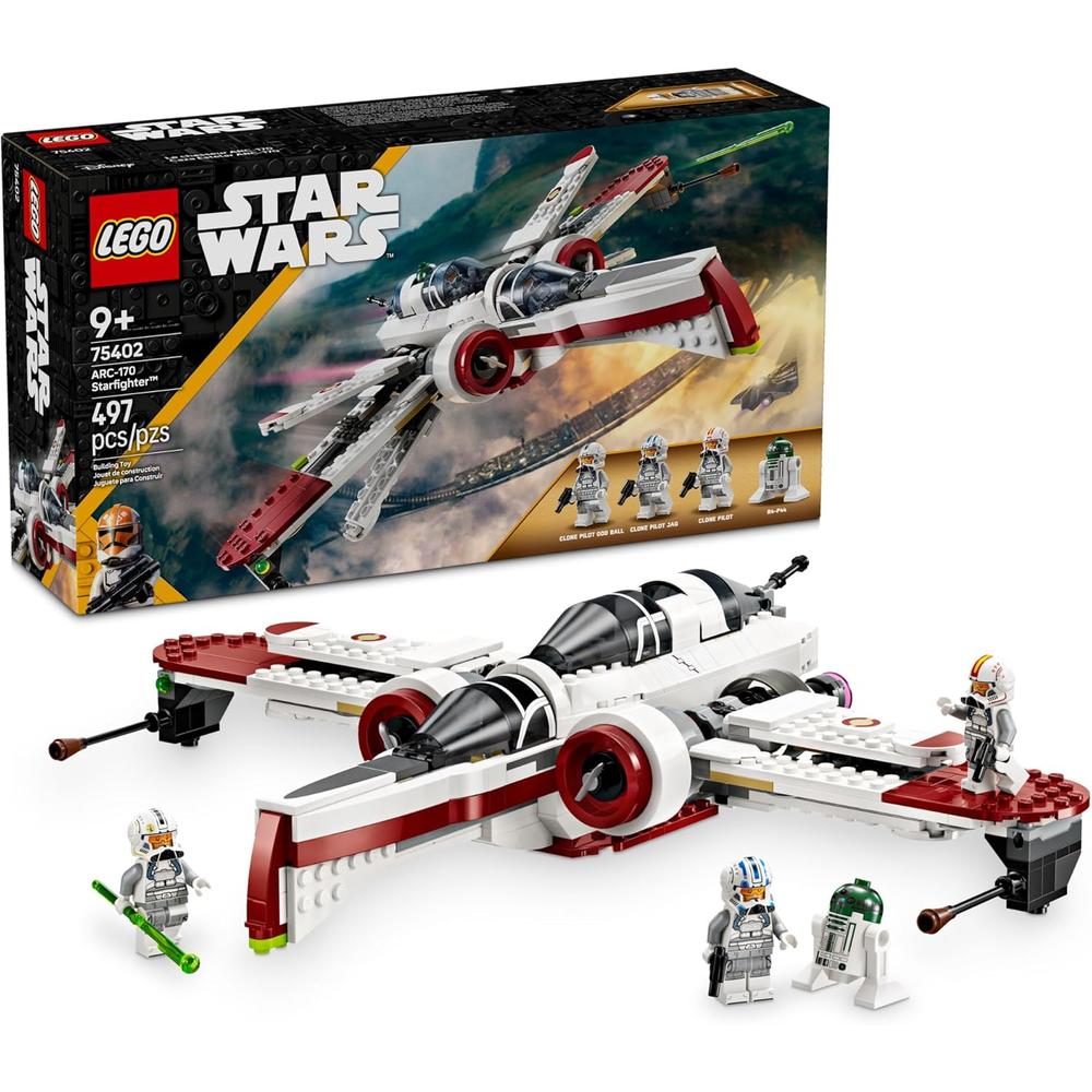 LEGO STAR WARS ARC-170, NAVE ESPACIAL LA VENGANZA DE LOS SITH - 1