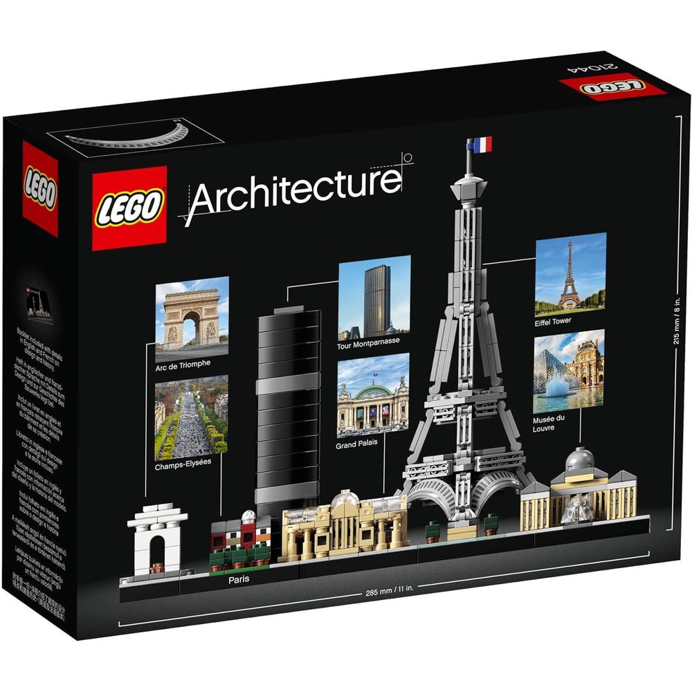 LEGO ARCHITECTURE MAQUETA DE PARÍS SET DECORATIVO Y REGALO ARQUITECTÓNICO - 6