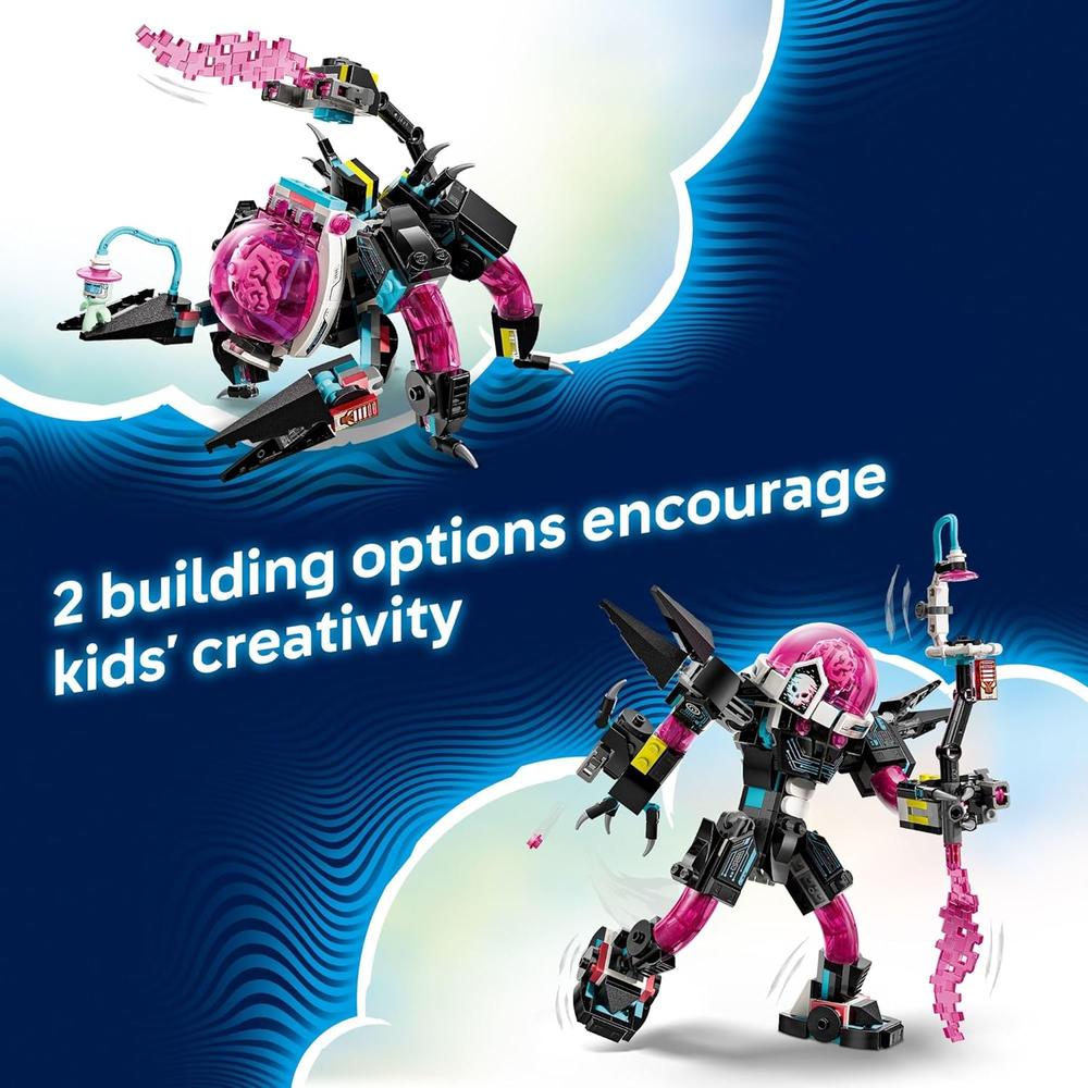 LEGO DREAMZZZ MATEO VS CYBER BRAIN MECH ROBOT, CONSTRUCCIÓN Y JUEGO - 3