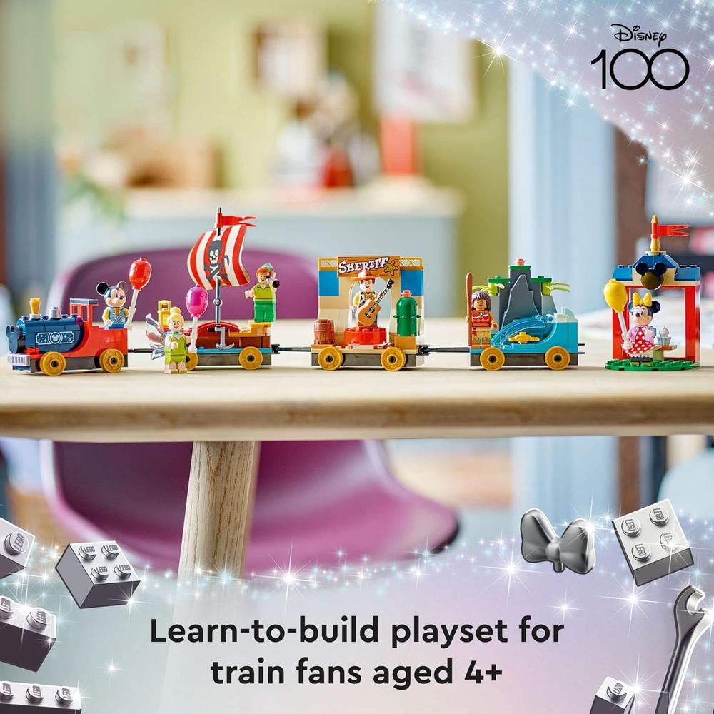 LEGO DISNEY TREN DE LA CELEBRACIÓN DEL CENTENARIO SET CON 6 MINIFIGURAS CLÁSICAS - 2