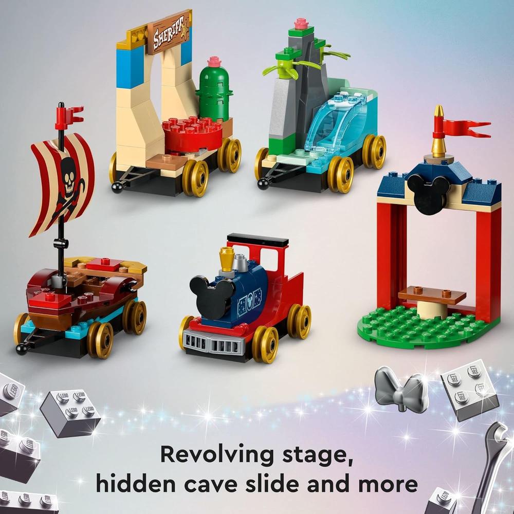 LEGO DISNEY TREN DE LA CELEBRACIÓN DEL CENTENARIO SET CON 6 MINIFIGURAS CLÁSICAS - 4