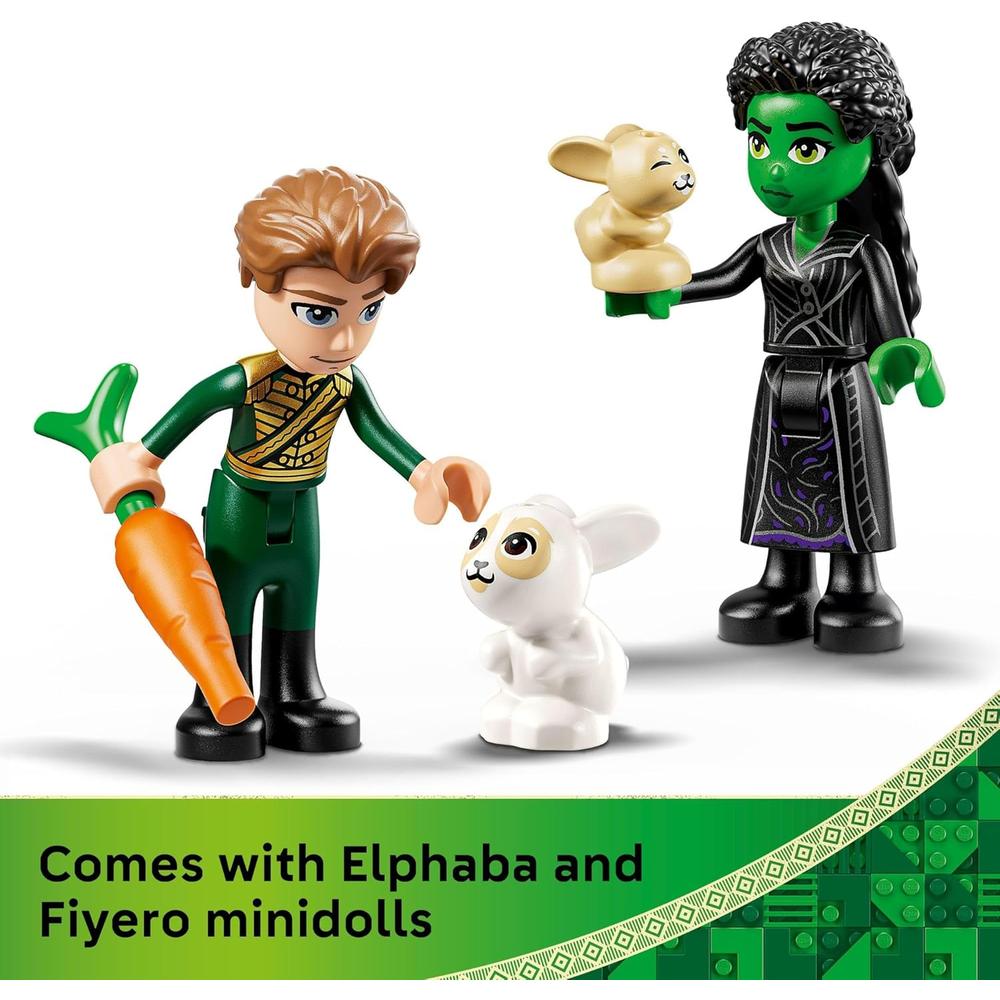 LEGO REFUGIO DE LA MALVADA ELPHABA, CONSTRUCCIÓN CON FIGURAS Y AMIGOS DEL BOSQUE - 5