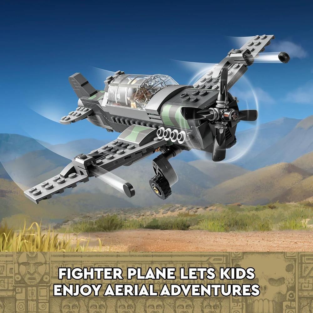 LEGO INDIANA JONES PERSECUCIÓN EN AVIÓN SET DE CONSTRUCCIÓN CON MINIFIGURAS - 4