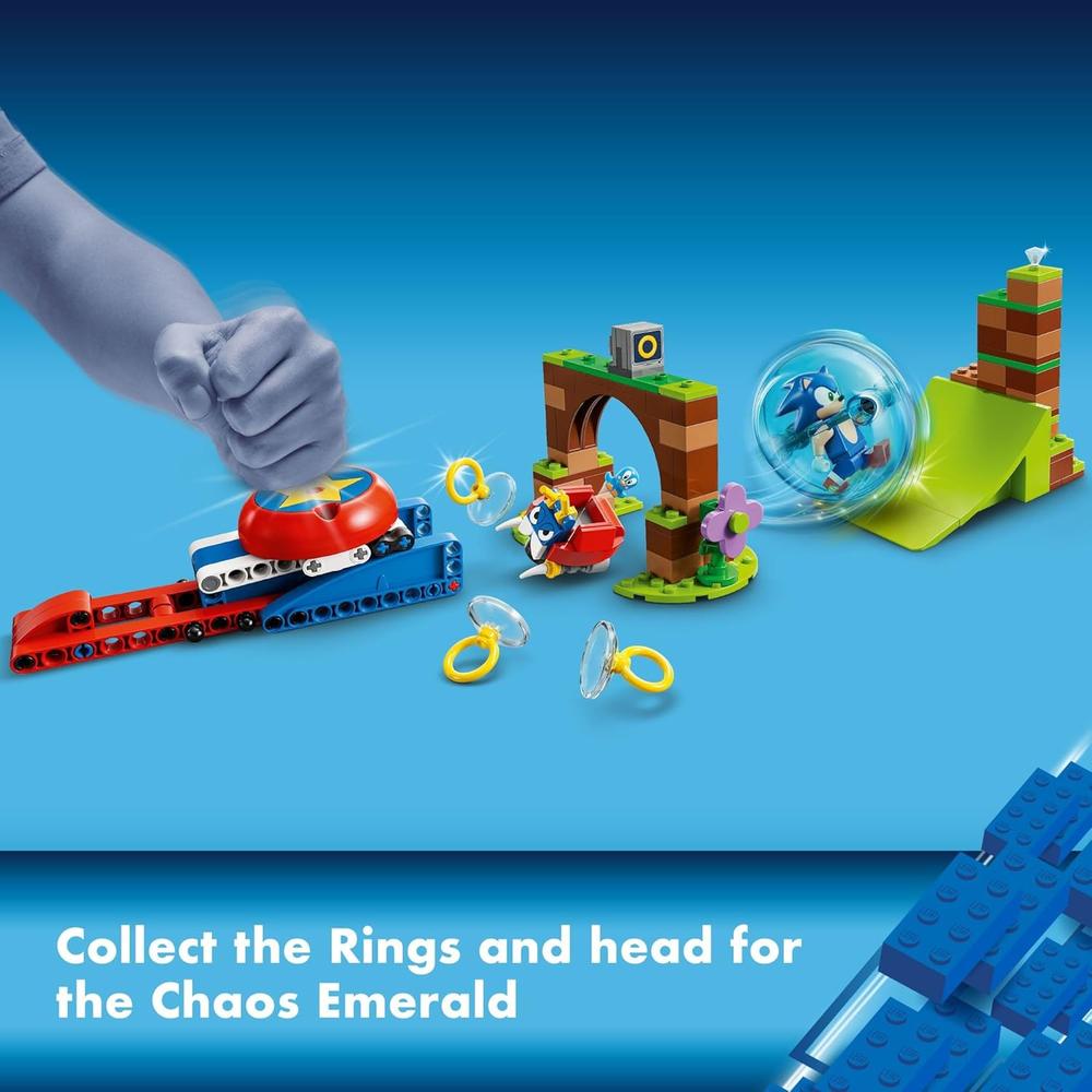 LEGO SONIC DESAFÍO DE LA ESFERA DE VELOCIDAD SET DE CONSTRUCCIÓN CON LANZADOR Y 3 FIGURAS - 4