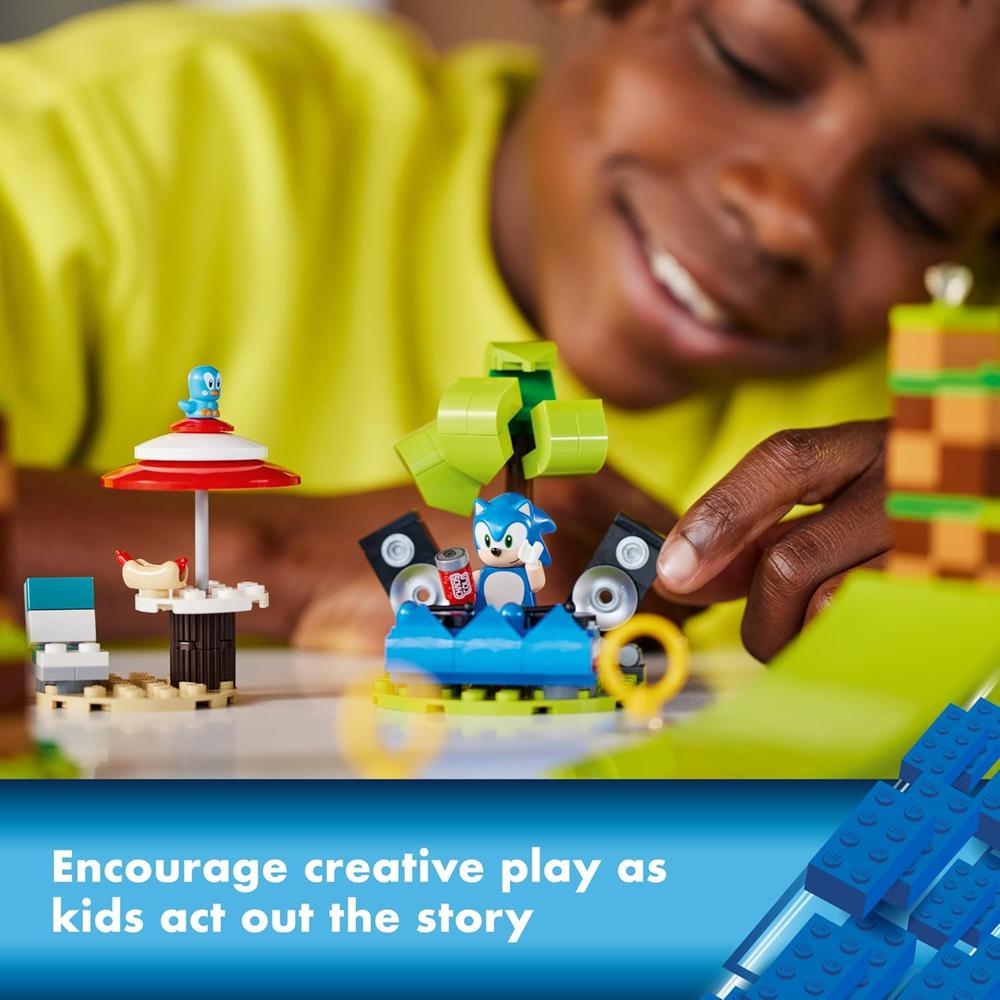 LEGO SONIC DESAFÍO DE LA ESFERA DE VELOCIDAD SET DE CONSTRUCCIÓN CON LANZADOR Y 3 FIGURAS - 5