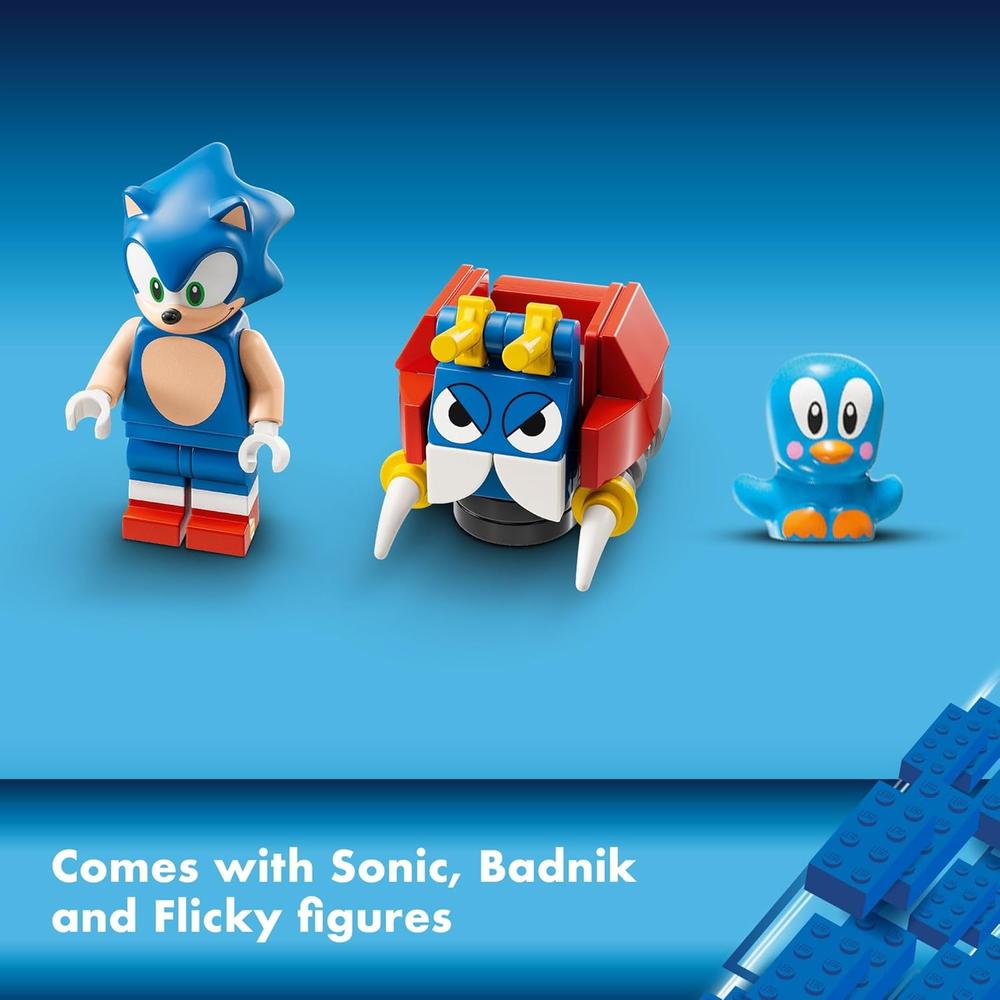 LEGO SONIC DESAFÍO DE LA ESFERA DE VELOCIDAD SET DE CONSTRUCCIÓN CON LANZADOR Y 3 FIGURAS - 6