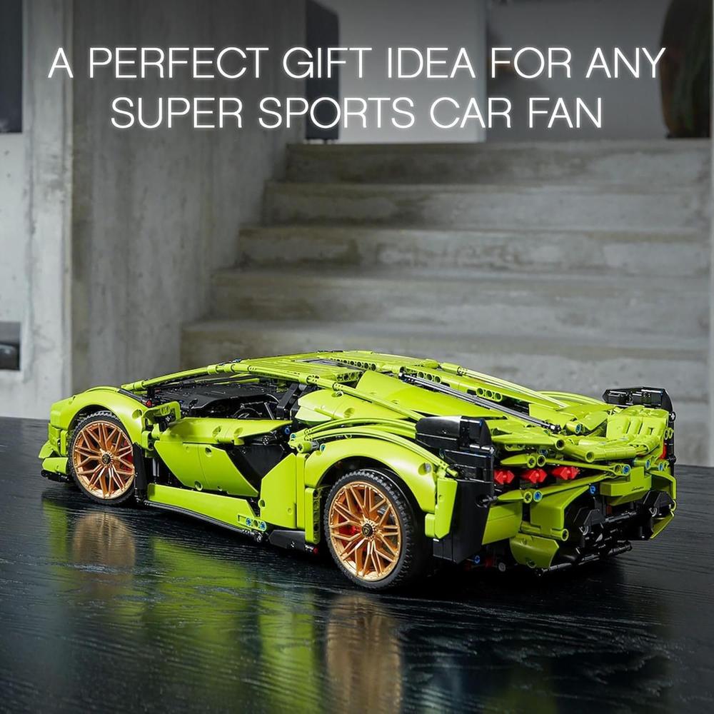 LEGO TECHNIC LAMBORGHINI SIÁN FKP 37 COCHE DEPORTIVO SET DETALLADO PARA ADULTOS - 3