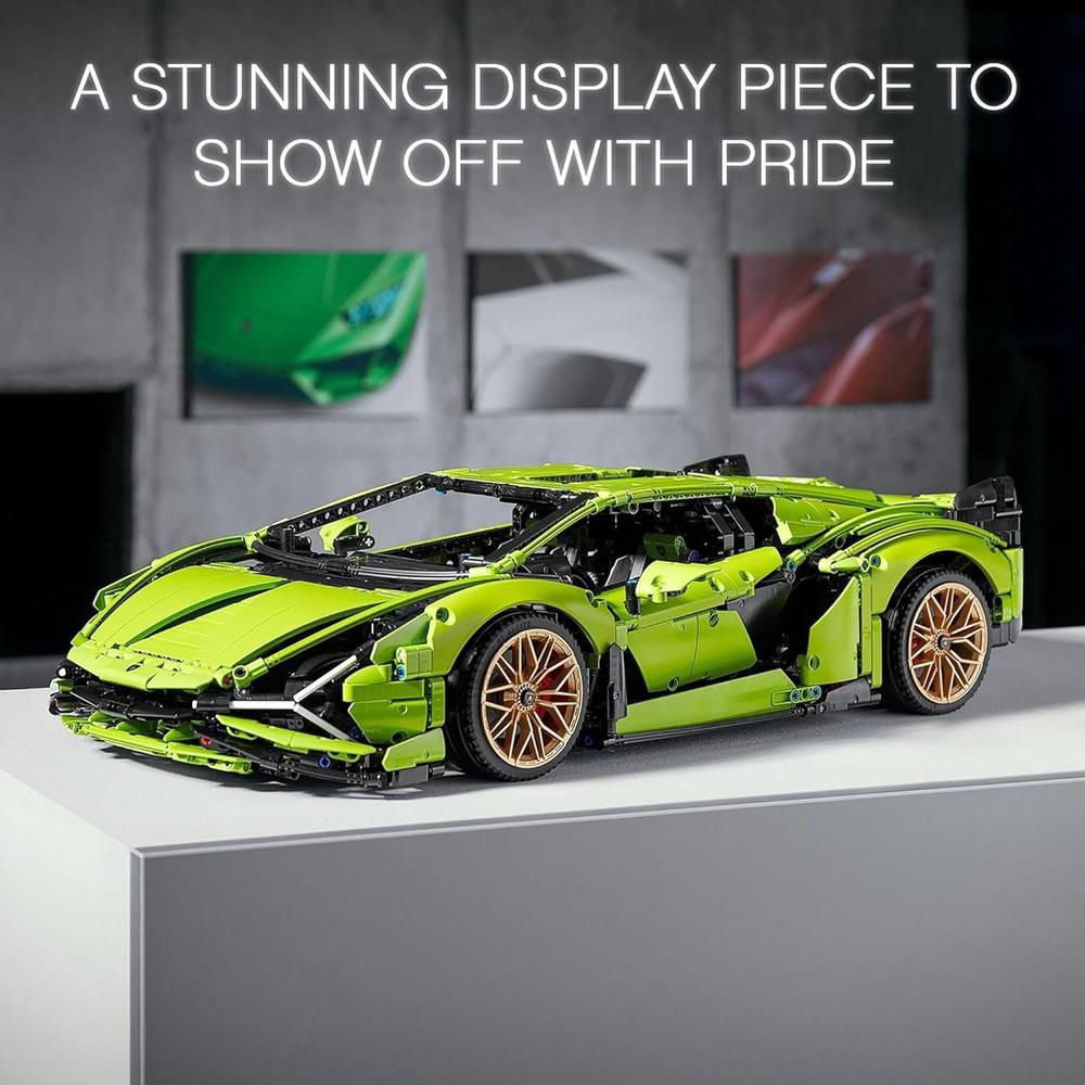LEGO TECHNIC LAMBORGHINI SIÁN FKP 37 COCHE DEPORTIVO SET DETALLADO PARA ADULTOS - 6