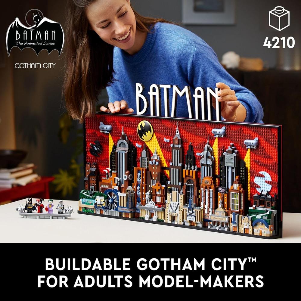 LEGO DC BATMAN, CIUDAD GÓTICA, SET PARA ADULTOS CON MINIFIGURAS COLECCIONABLES - 2