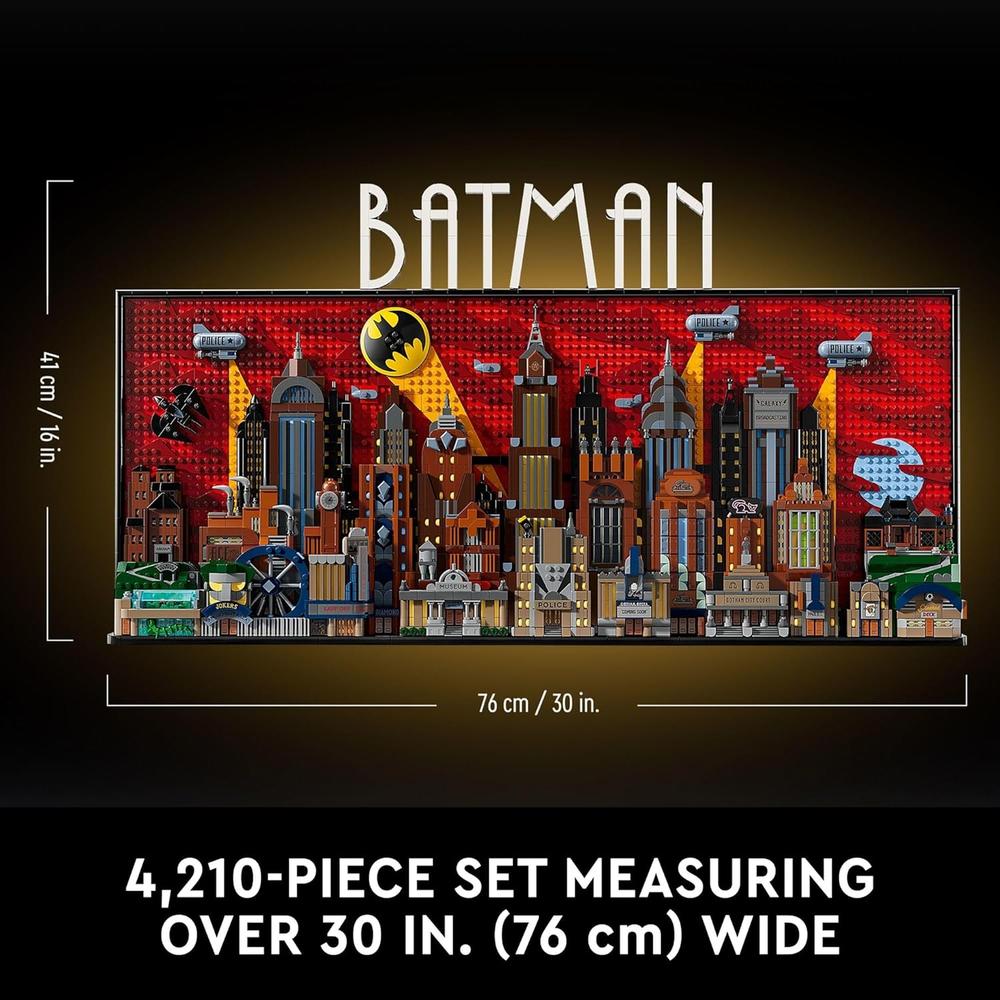 LEGO DC BATMAN, CIUDAD GÓTICA, SET PARA ADULTOS CON MINIFIGURAS COLECCIONABLES - 3