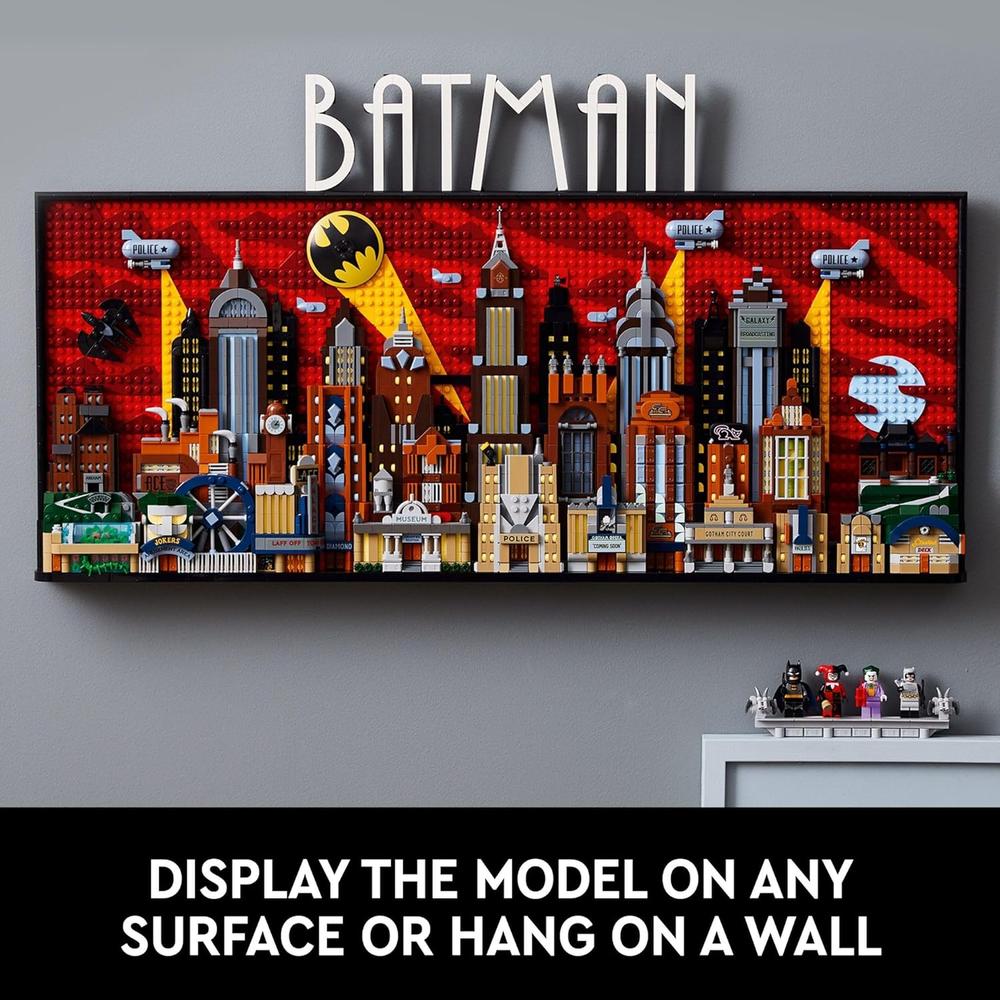 LEGO DC BATMAN, CIUDAD GÓTICA, SET PARA ADULTOS CON MINIFIGURAS COLECCIONABLES - 6