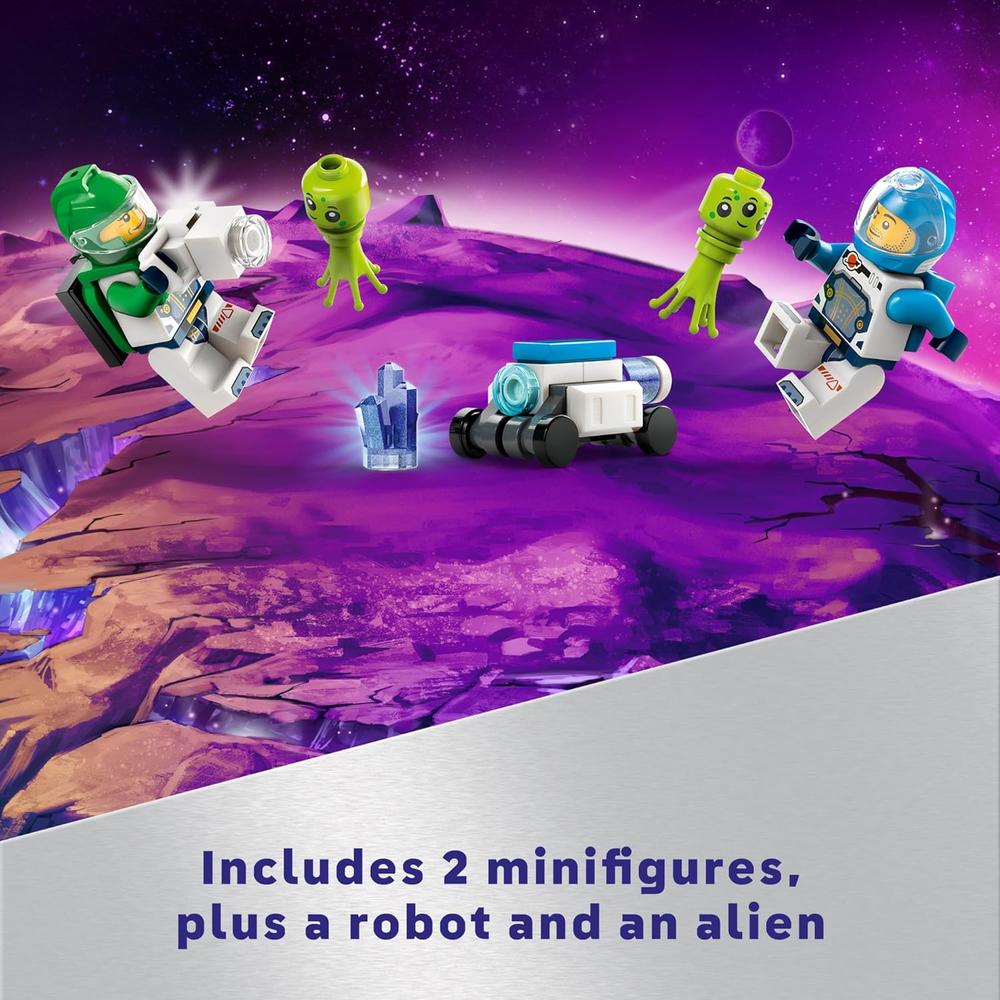 LEGO CITY VEHÍCULO EXPLORADOR ESPACIAL CON ALIENÍGENAS Y 2 MINIFIGURAS 6+ - 5
