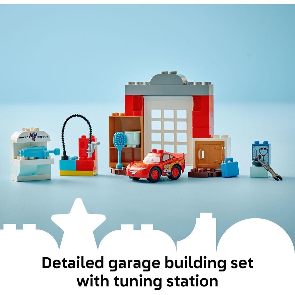 LEGO DUPLO DISNEY Y PIXAR CARS, VISITA DE RAYO MCQUEEN AL TALLER DEL DOC - 4