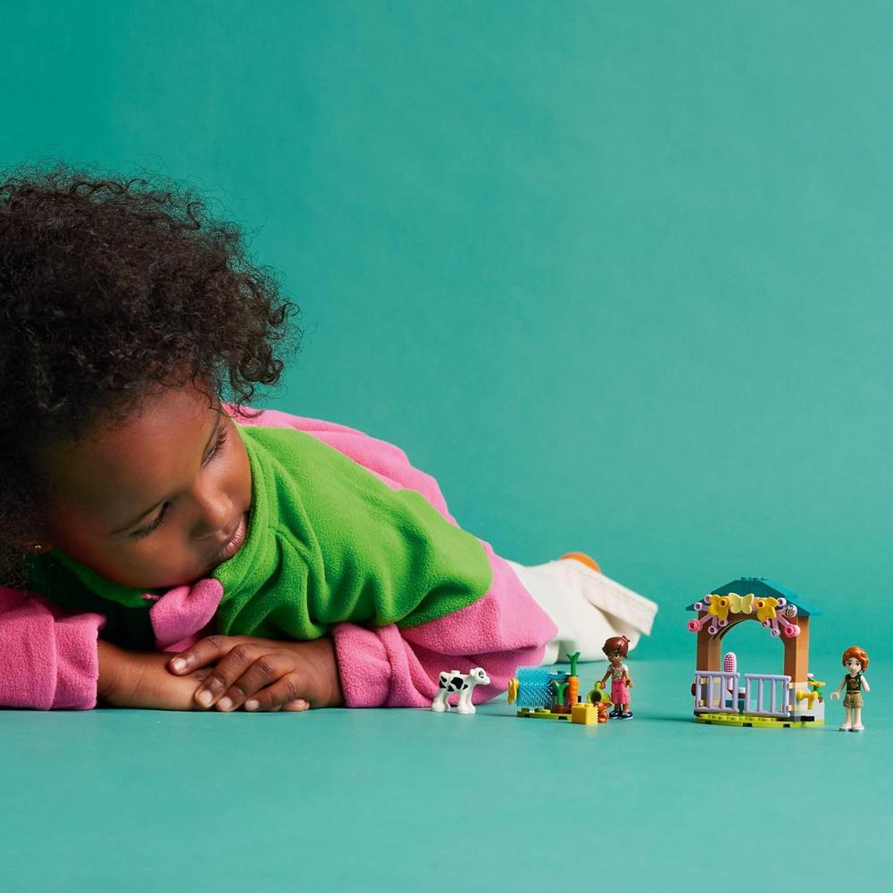 LEGO FRIENDS ESTABLO DE LA TERNERA DE OTOÑO, JUGUETE DE GRANJA PARA NIÑOS 5+ - 4