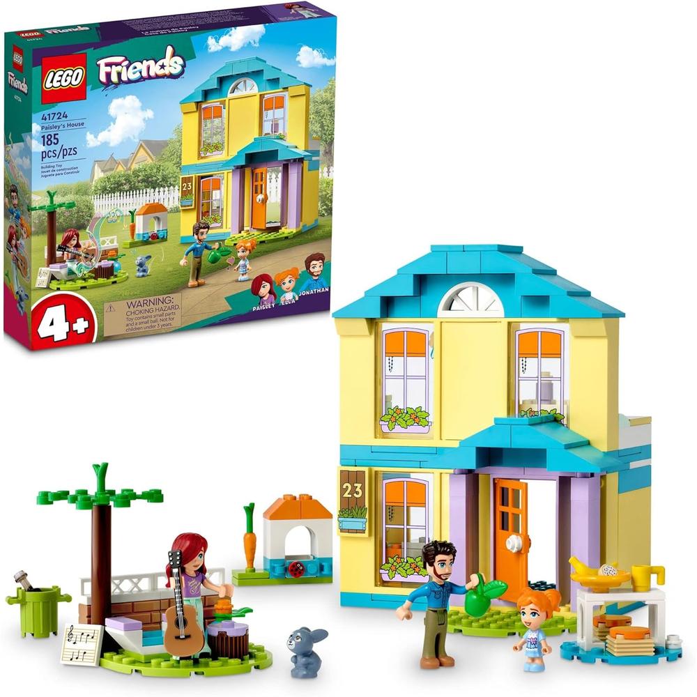 LEGO FRIENDS CASA DE PAISLEY JUGUETE CON ACCESORIOS Y FIGURA DE CONEJITO - 1