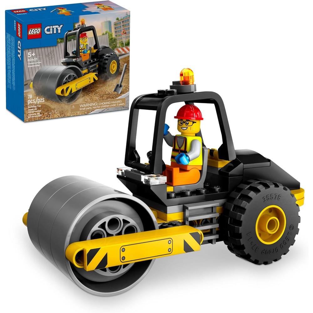 LEGO CITY APISONADORA DE JUGUETE CON MINIFIGURA, SET DE CONSTRUCCIÓN - 1