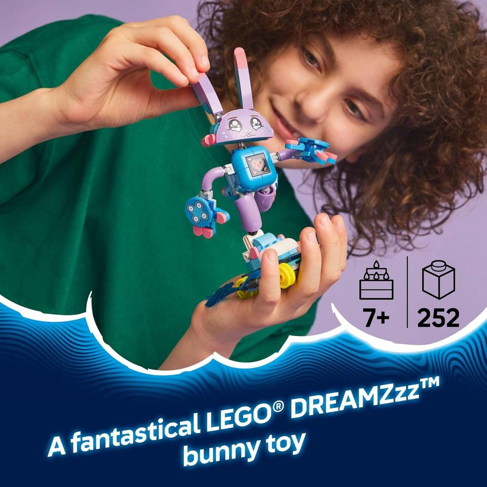 LEGO DREAMZZZ IZZIE Y BUNCHURRO, CONEJITO GAMER, SET DE CONSTRUCCIÓN CREATIVO - 2