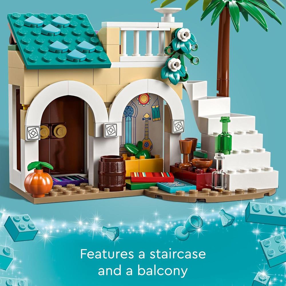 LEGO DISNEY WISH ASHA EN LA CIUDAD DE LAS ROSAS SET DE CONSTRUCCIÓN - 3