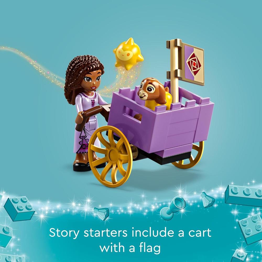 LEGO DISNEY WISH ASHA EN LA CIUDAD DE LAS ROSAS SET DE CONSTRUCCIÓN - 5
