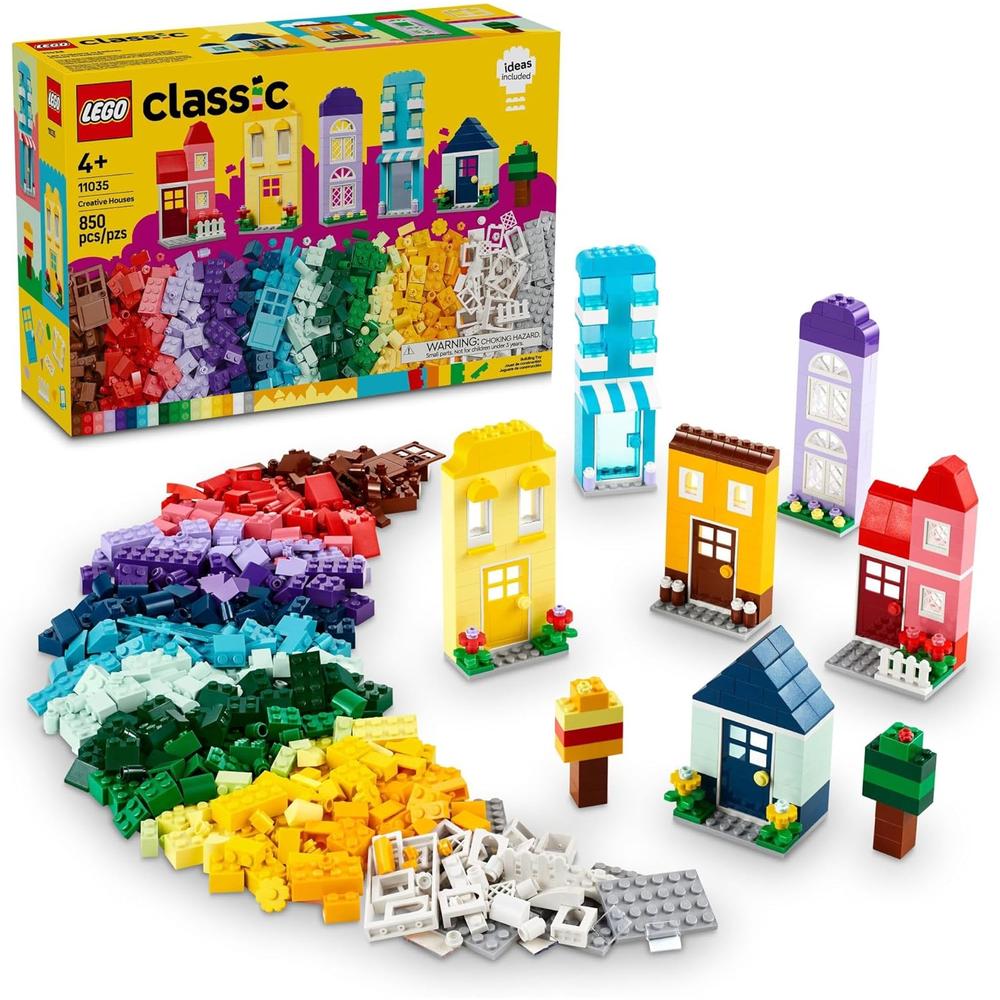 LEGO CLASSIC CASAS CREATIVAS, SET DE CONSTRUCCIÓN CON ACCESORIOS PARA NIÑOS - 1