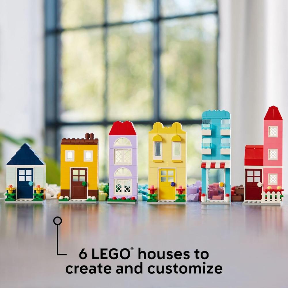 LEGO CLASSIC CASAS CREATIVAS, SET DE CONSTRUCCIÓN CON ACCESORIOS PARA NIÑOS - 2