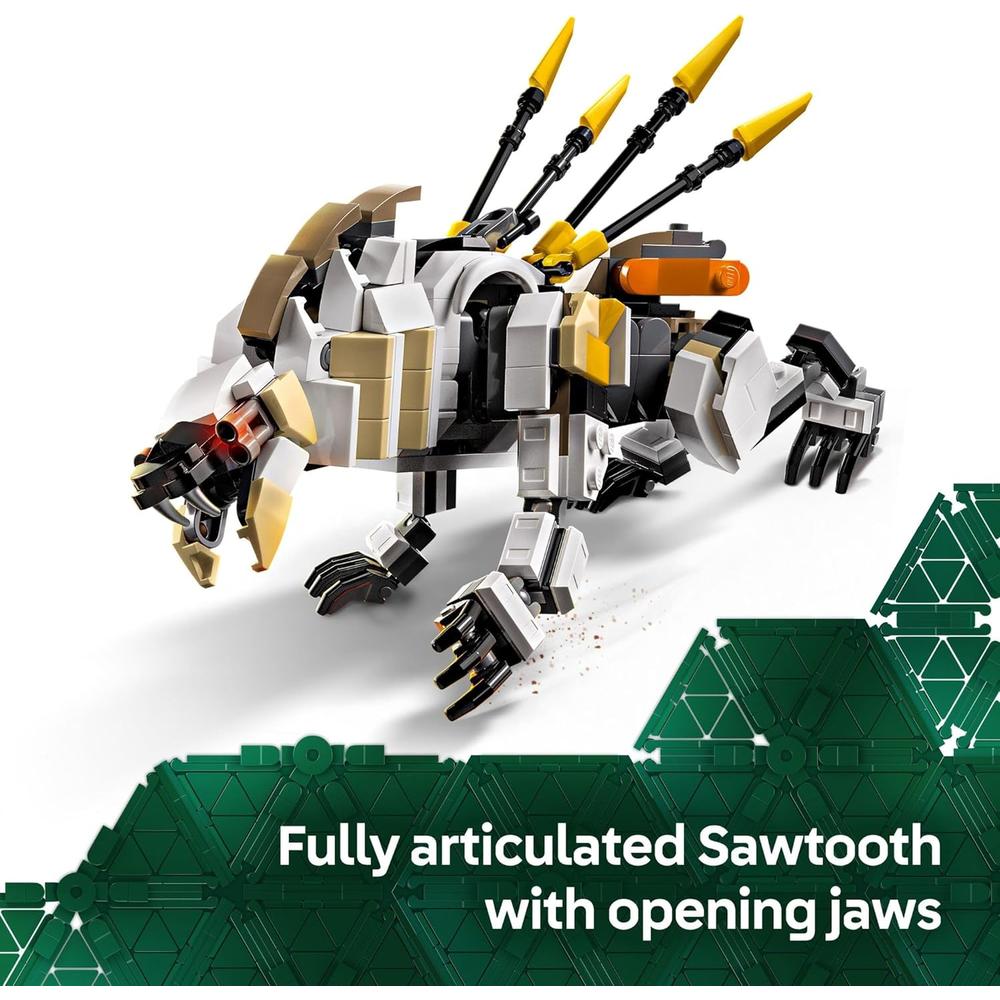 LEGO HORIZON ADVENTURES ALOY Y VARL CONTRA SHELL-WALKER Y SAWTOOTH, SET DE JUEGO - 4