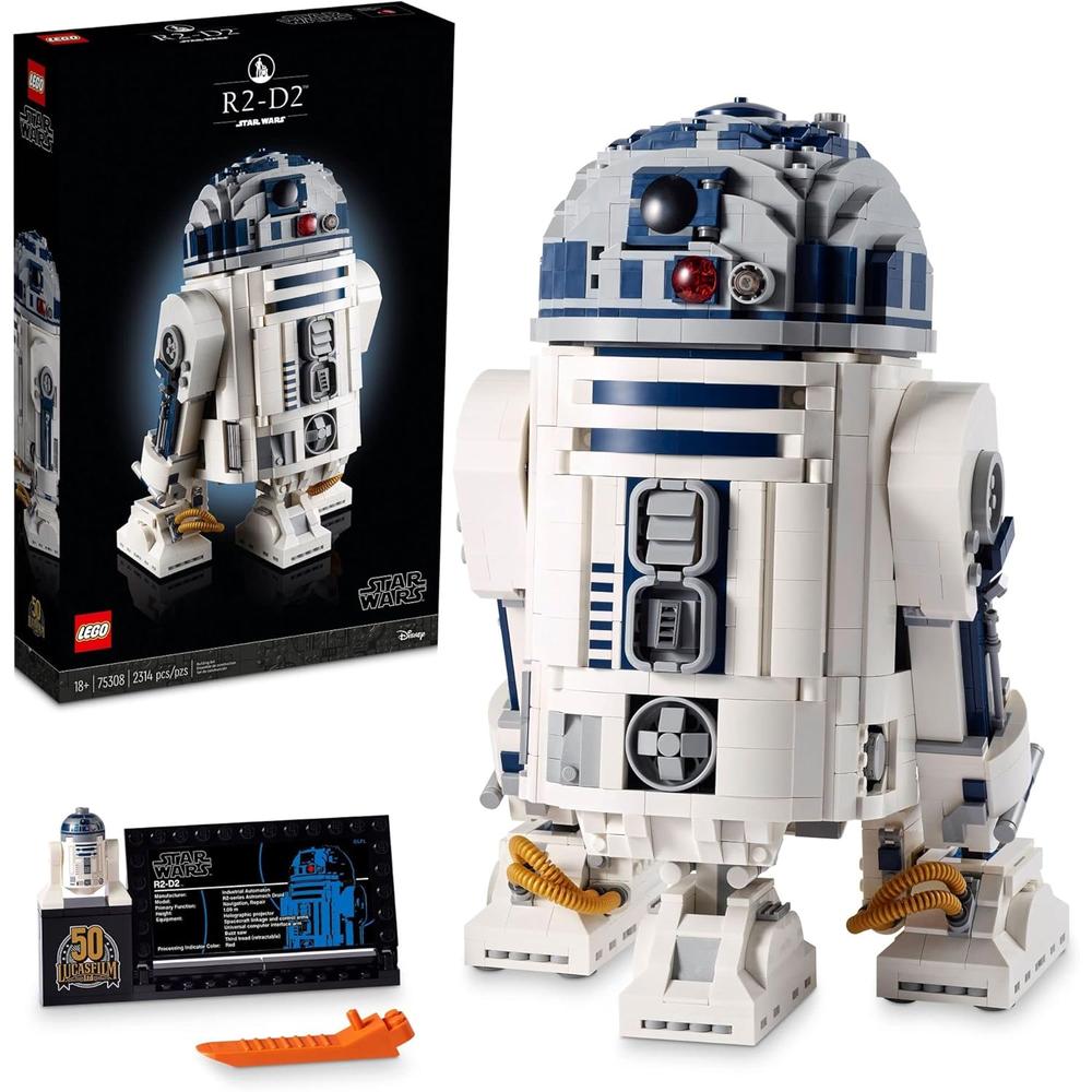 LEGO STAR WARS R2-D2 SET DE CONSTRUCCIÓN COLECCIONABLE IDEAL PARA EXHIBIR - 1