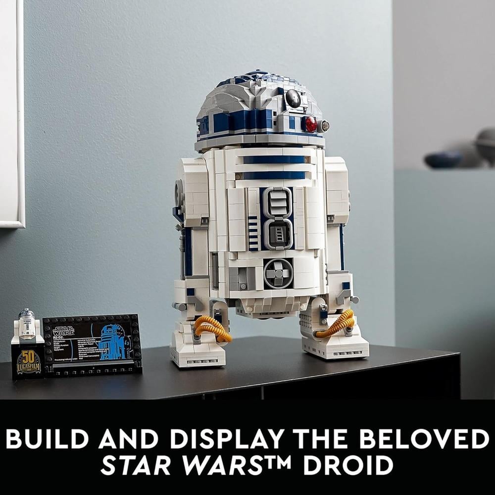 LEGO STAR WARS R2-D2 SET DE CONSTRUCCIÓN COLECCIONABLE IDEAL PARA EXHIBIR - 3