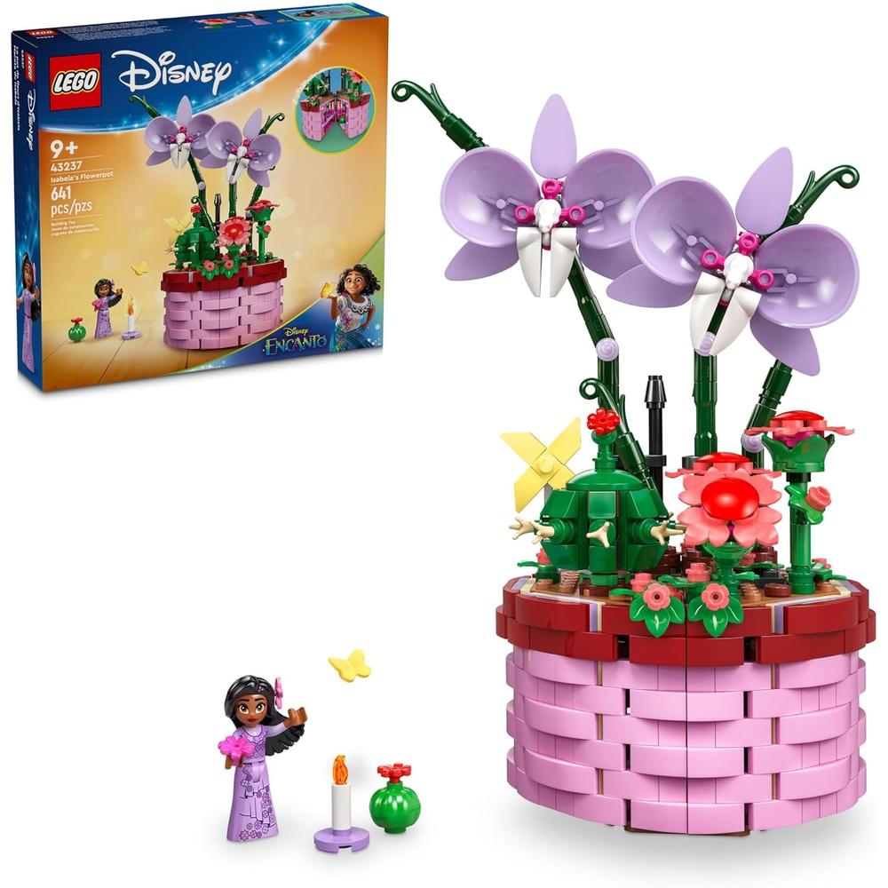 LEGO DISNEY ENCANTO MACETA DE ISABELA CON MINI-MUÑECA - 1