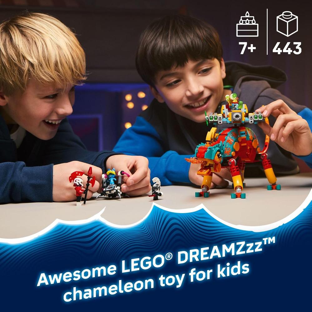 LEGO DREAMZZZ CAMALEÓN DE FUEGO DE MATEO, CONSTRUCCIÓN Y 2 MODOS DE JUEGO - 2