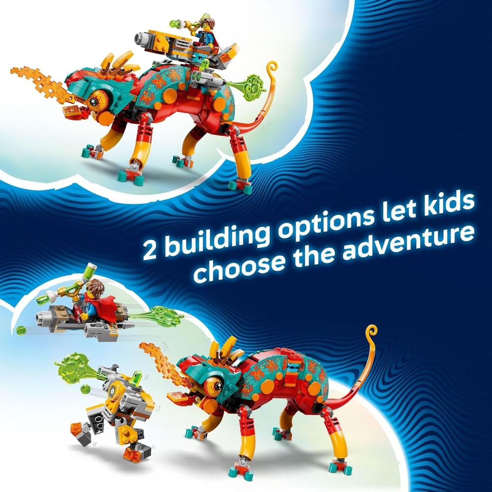 LEGO DREAMZZZ CAMALEÓN DE FUEGO DE MATEO, CONSTRUCCIÓN Y 2 MODOS DE JUEGO - 3