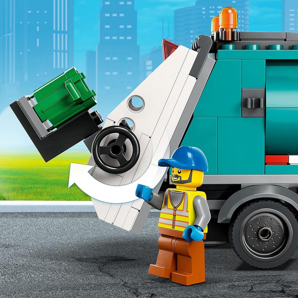 LEGO CITY CAMIÓN DE RECICLAJE SET EDUCATIVO CON CONTENEDORES DE CLASIFICACIÓN - 3